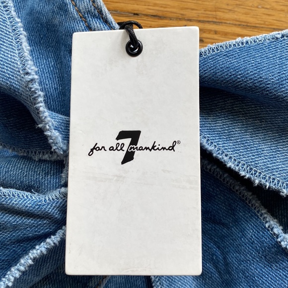 Denim 7 For All Mankind cropped tank size XS Brand new with tags - Picture 3 of 5